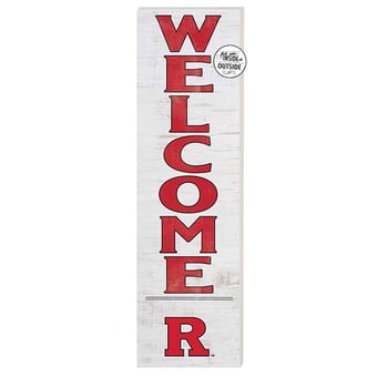 Rutgers Scarlet Knights 10'' x 35'' Indoor/Outdoor Welcome Sign