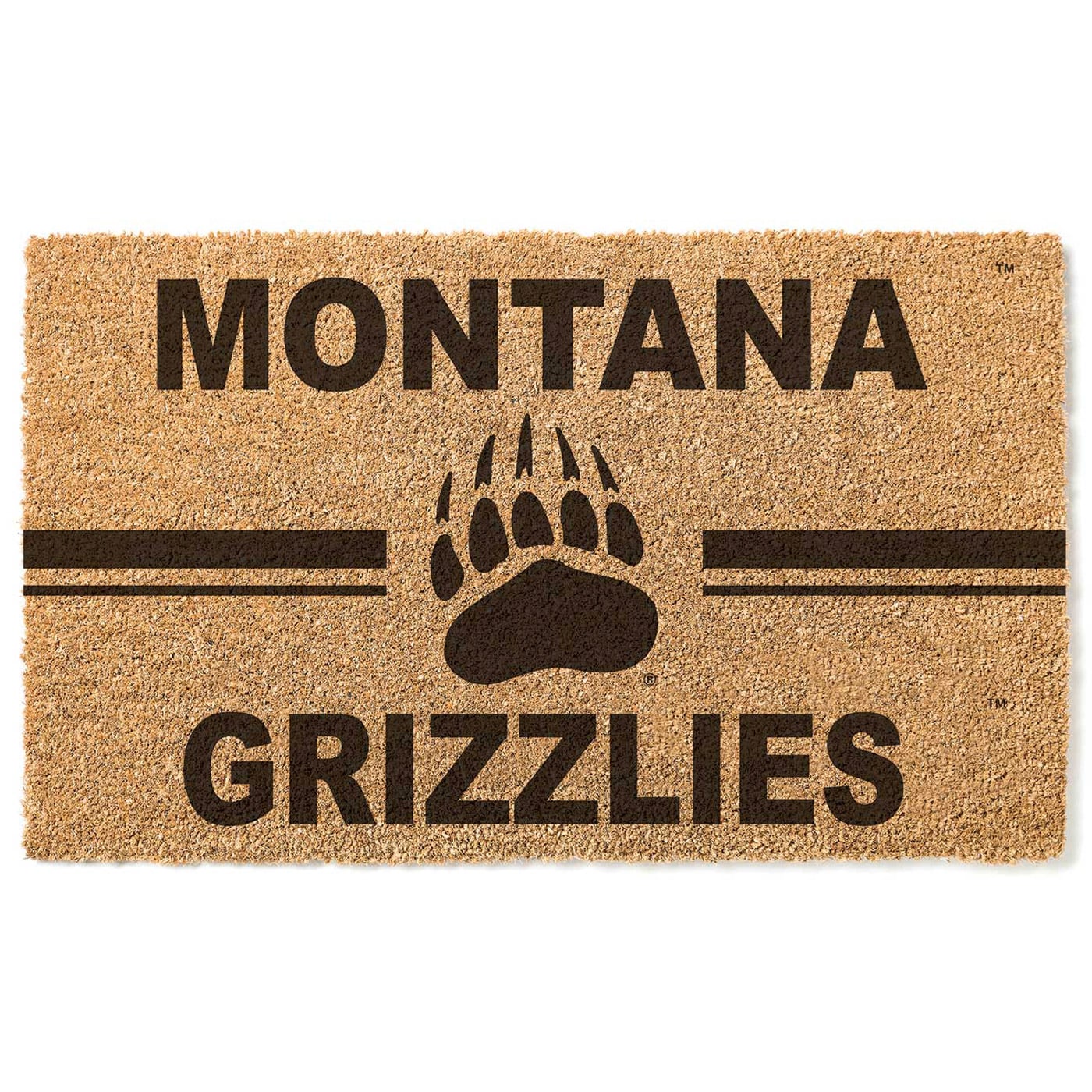 Montana Grizzlies 18" x 30" Team Logo Doormat