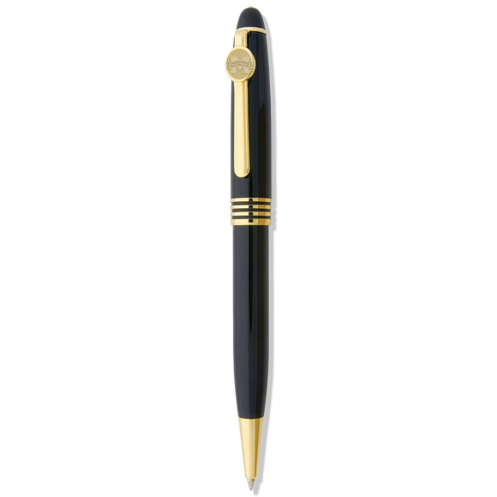 Black Mississippi State Bulldogs Ballpoint Pen