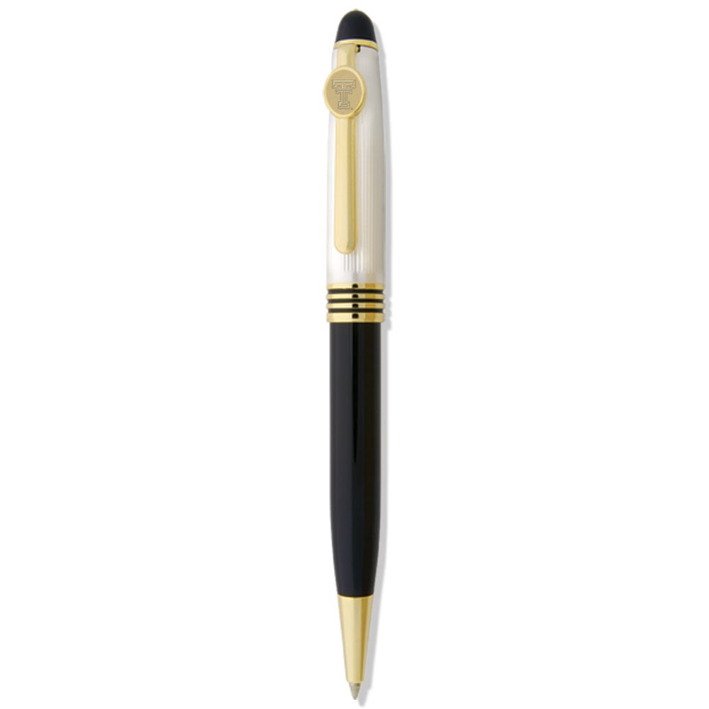 Black/Pearl Texas Tech Red Raiders Ball Point Pen