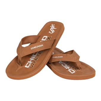 Men's FOCO Chicago White Sox Color Pop Flip-Flop Sandals