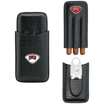 Black UNLV Rebels Cigar Case