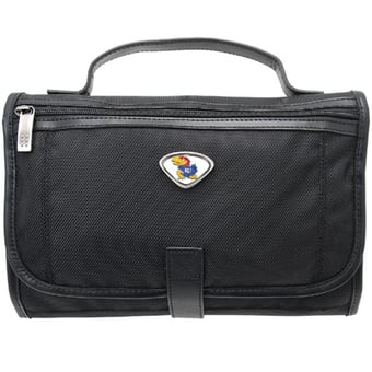 Black Kansas Jayhawks Toiletry Bag