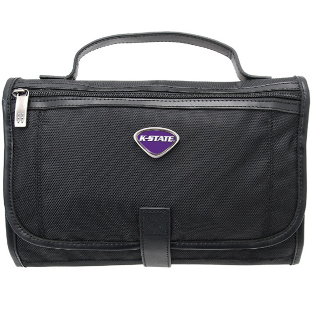 Black Kansas State Wildcats Toiletry Bag