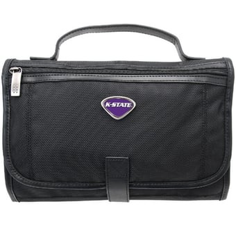 Black Kansas State Wildcats Toiletry Bag
