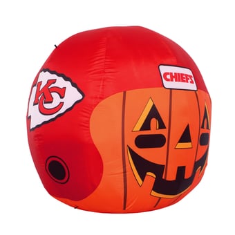 Kansas City Chiefs 4' Inflatable Jack-O'-Helmet