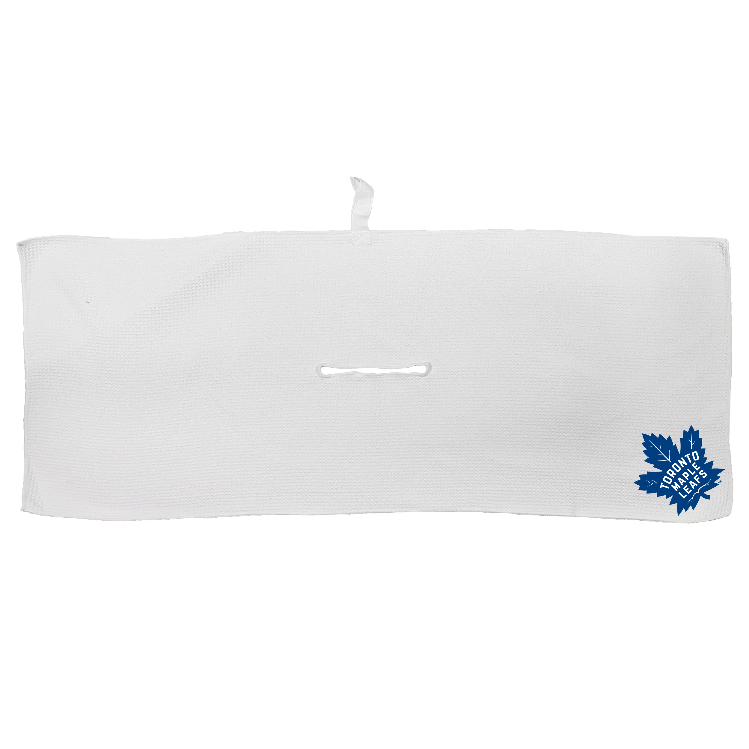 White Toronto Maple Leafs 16” x 40” Microfiber Golf Towel White Toronto Maple Leafs 16” x 40” Microfiber Golf Towel
