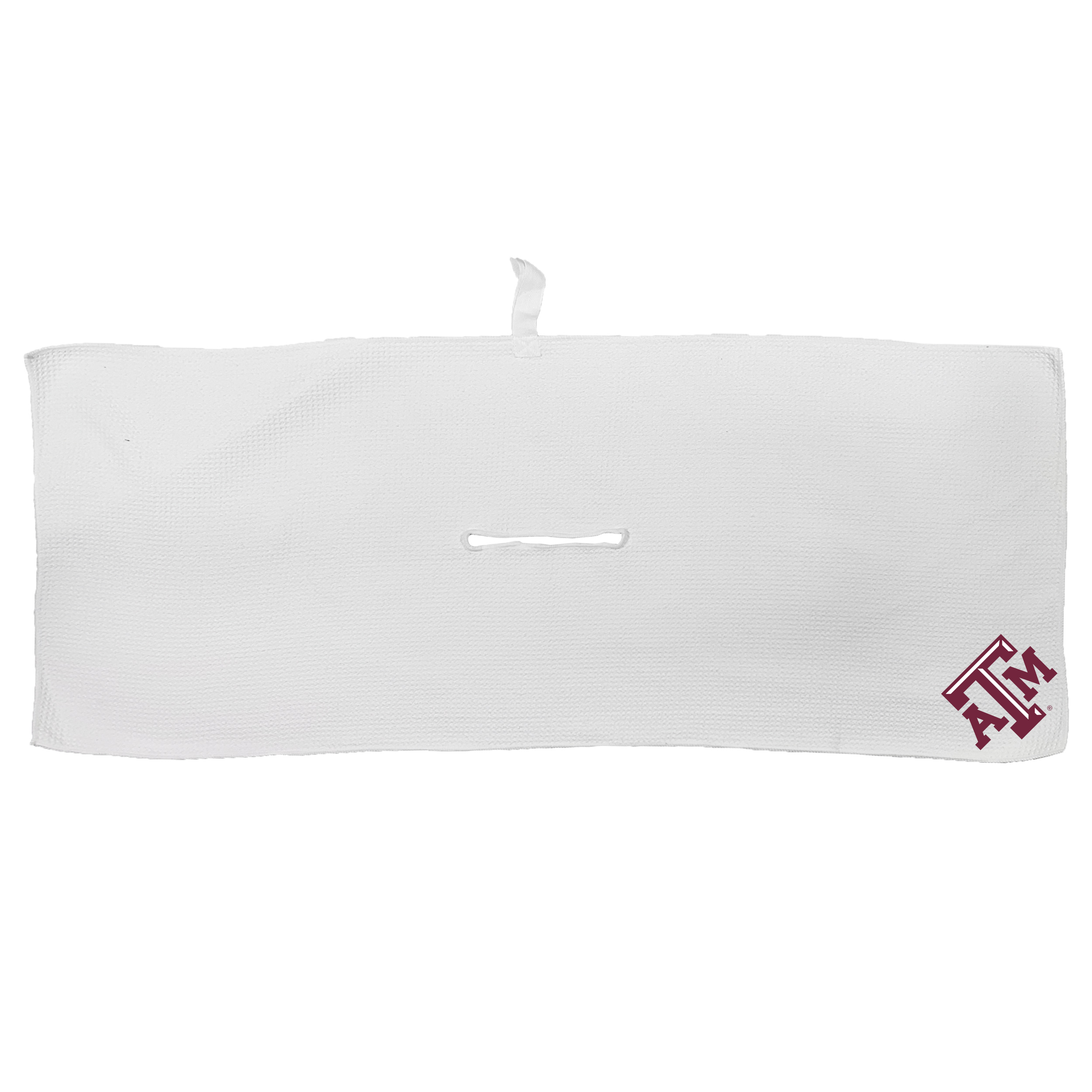 White Texas A&M Aggies 16” x 40” Microfiber Golf Towel White Texas A&M Aggies 16” x 40” Microfiber Golf Towel