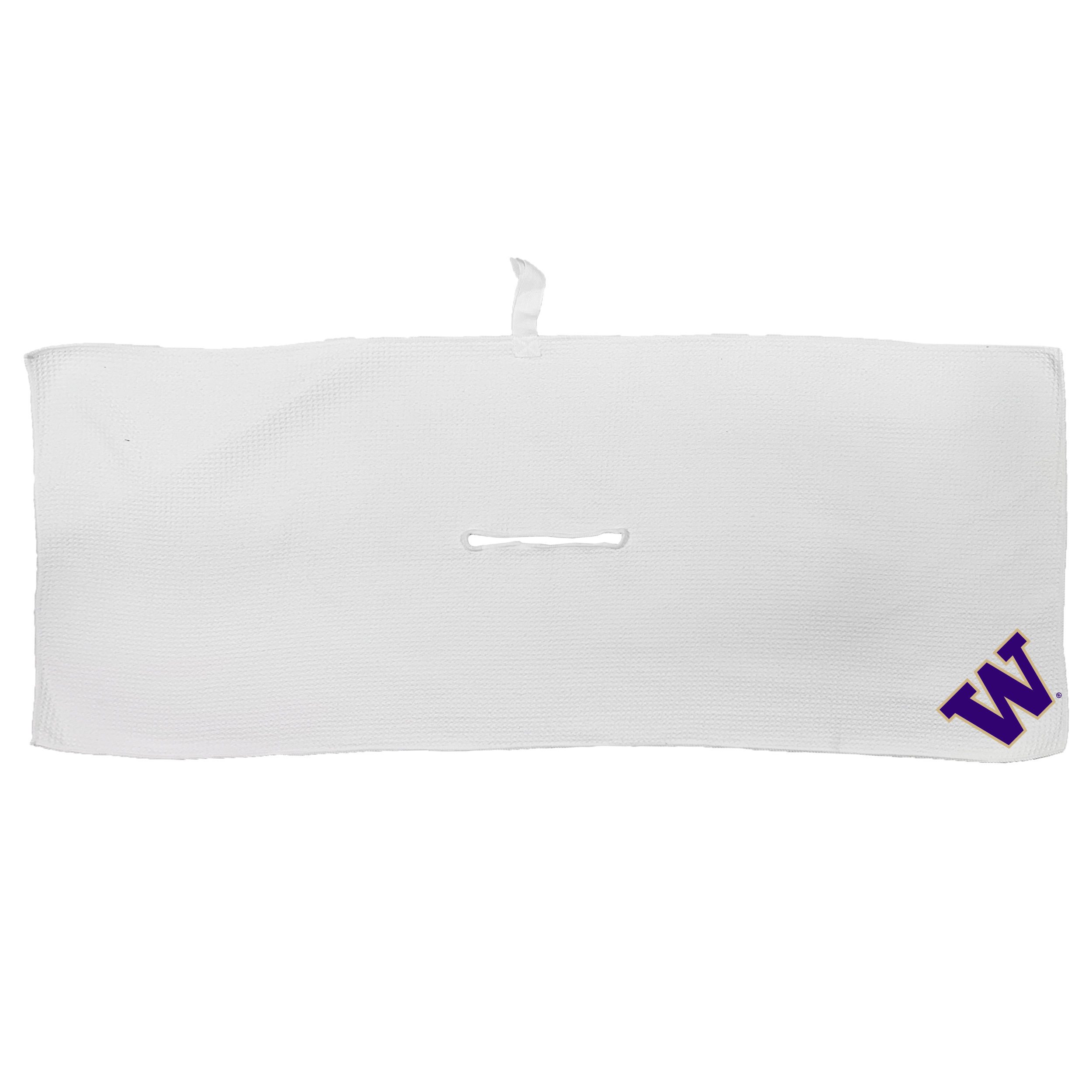 White Washington Huskies 16” x 40” Microfiber Golf Towel White Washington Huskies 16” x 40” Microfiber Golf Towel