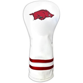 White Arkansas Razorbacks Driver Headcover