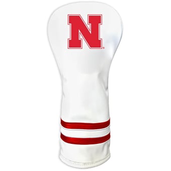 White Nebraska Huskers Driver Headcover