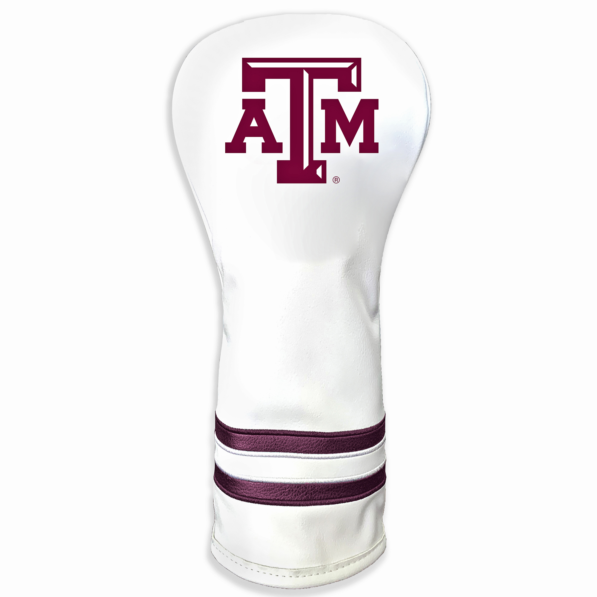 White Texas A&M Aggies Driver Headcover White Texas A&M Aggies Driver Headcover