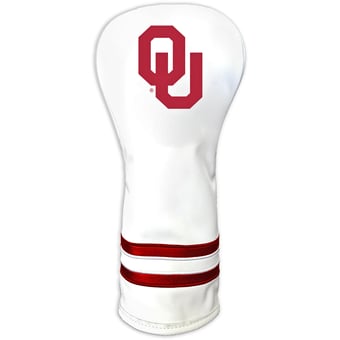 White Oklahoma Sooners Driver Headcover