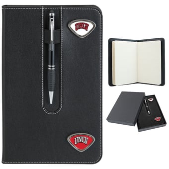 Black UNLV Rebels Business Notebook