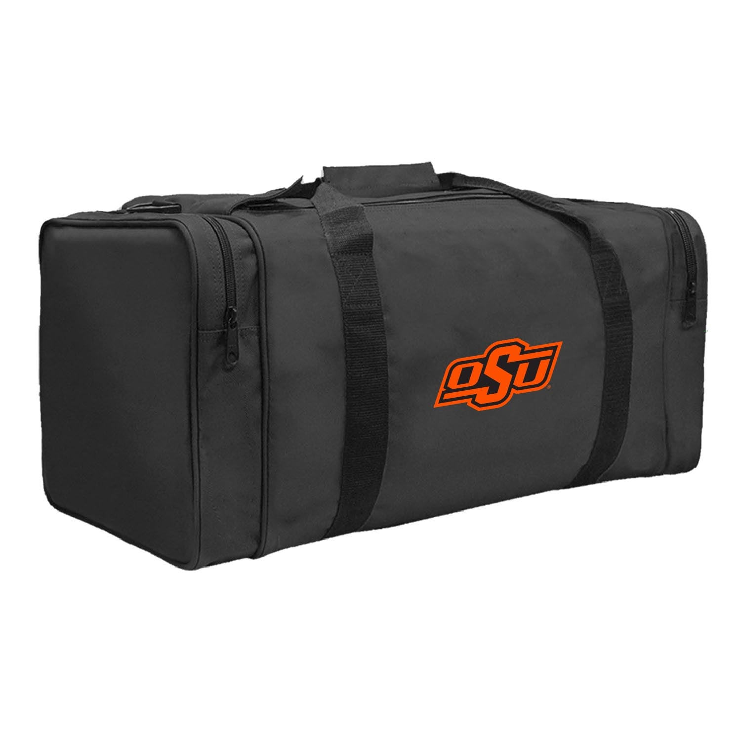 Black Oklahoma State Cowboys Gear Pack Square Duffel Bag