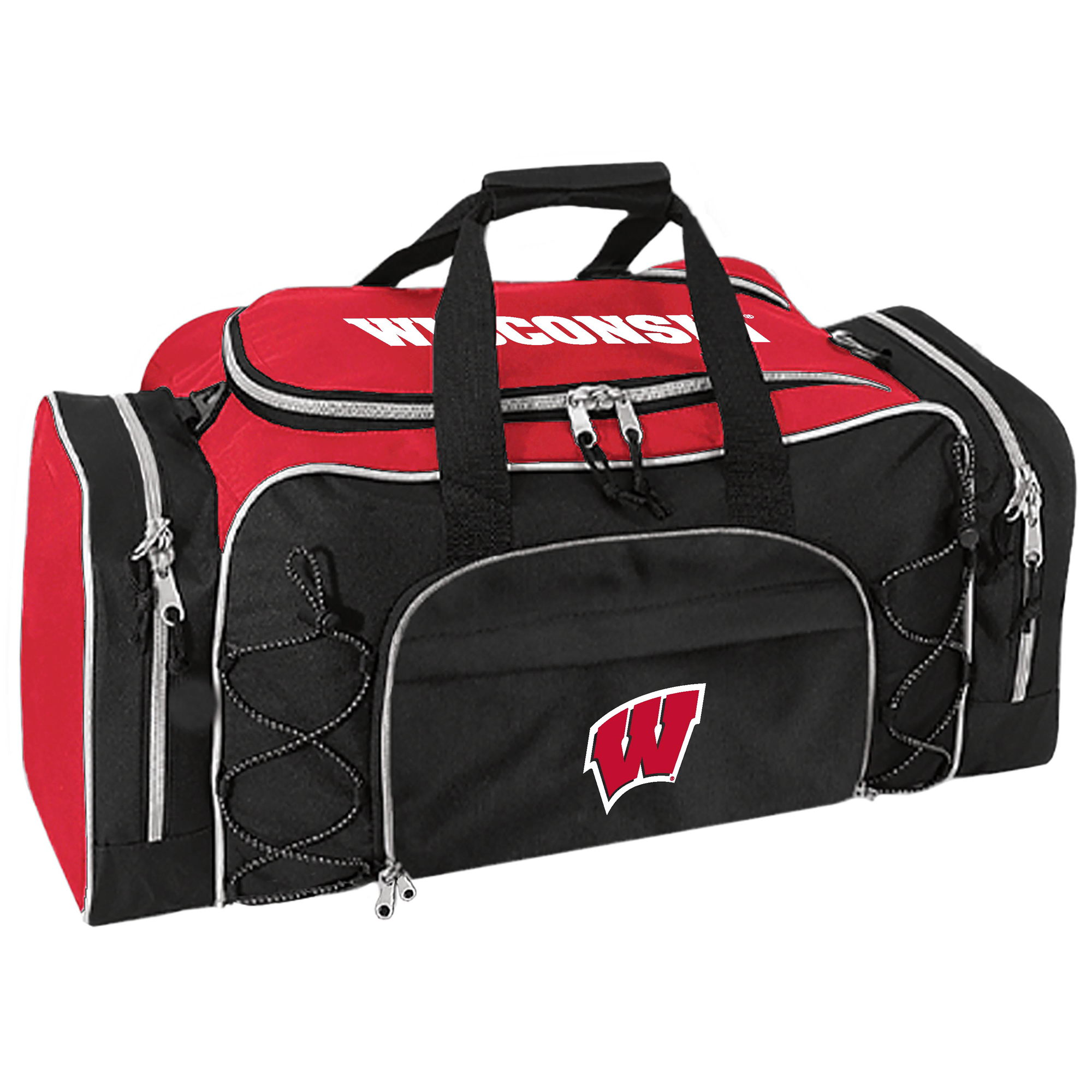 Red Wisconsin Badgers Action Pack Duffel Red Wisconsin Badgers Action Pack Duffel