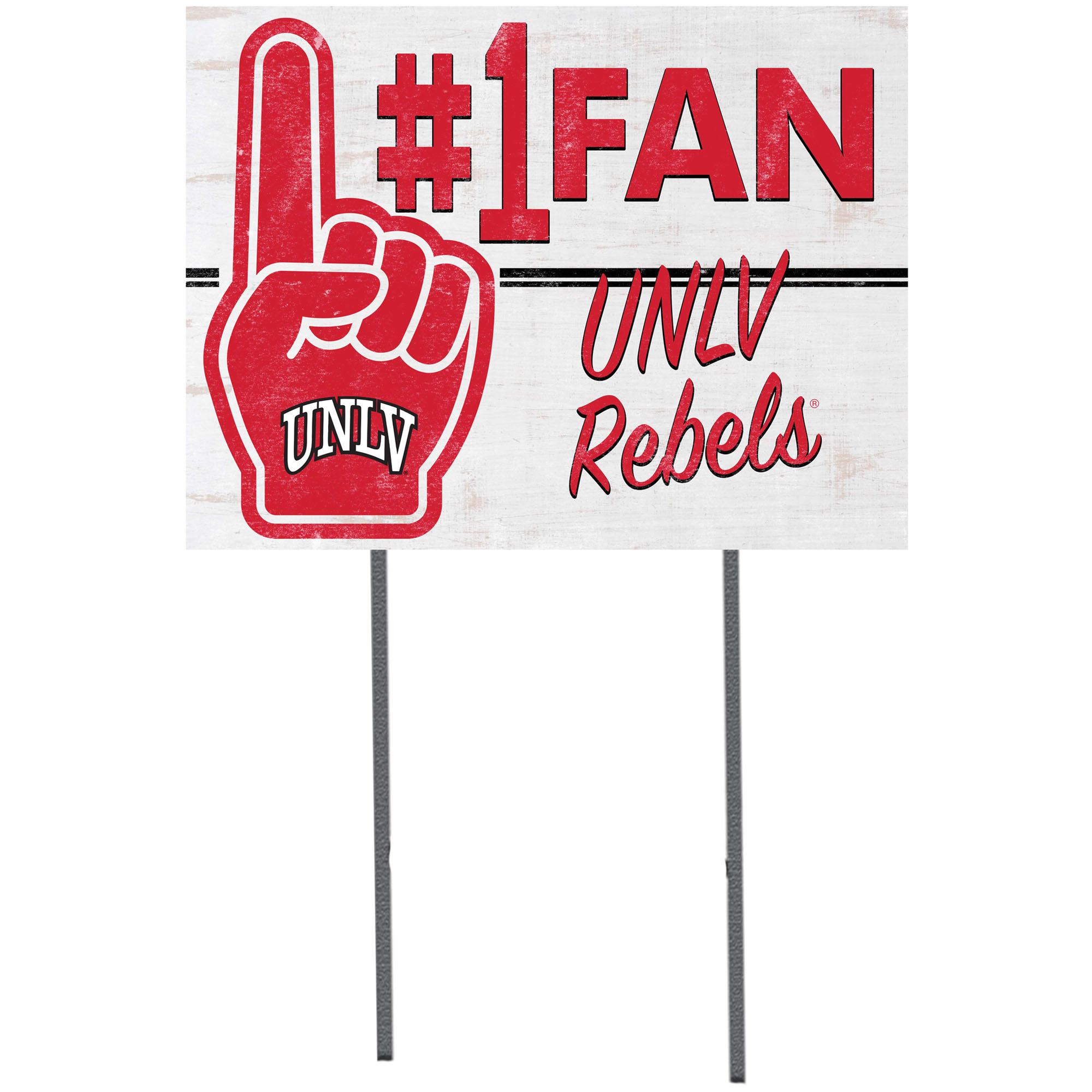 UNLV Rebels 18'' x 24'' #1 Fan Yard Sign