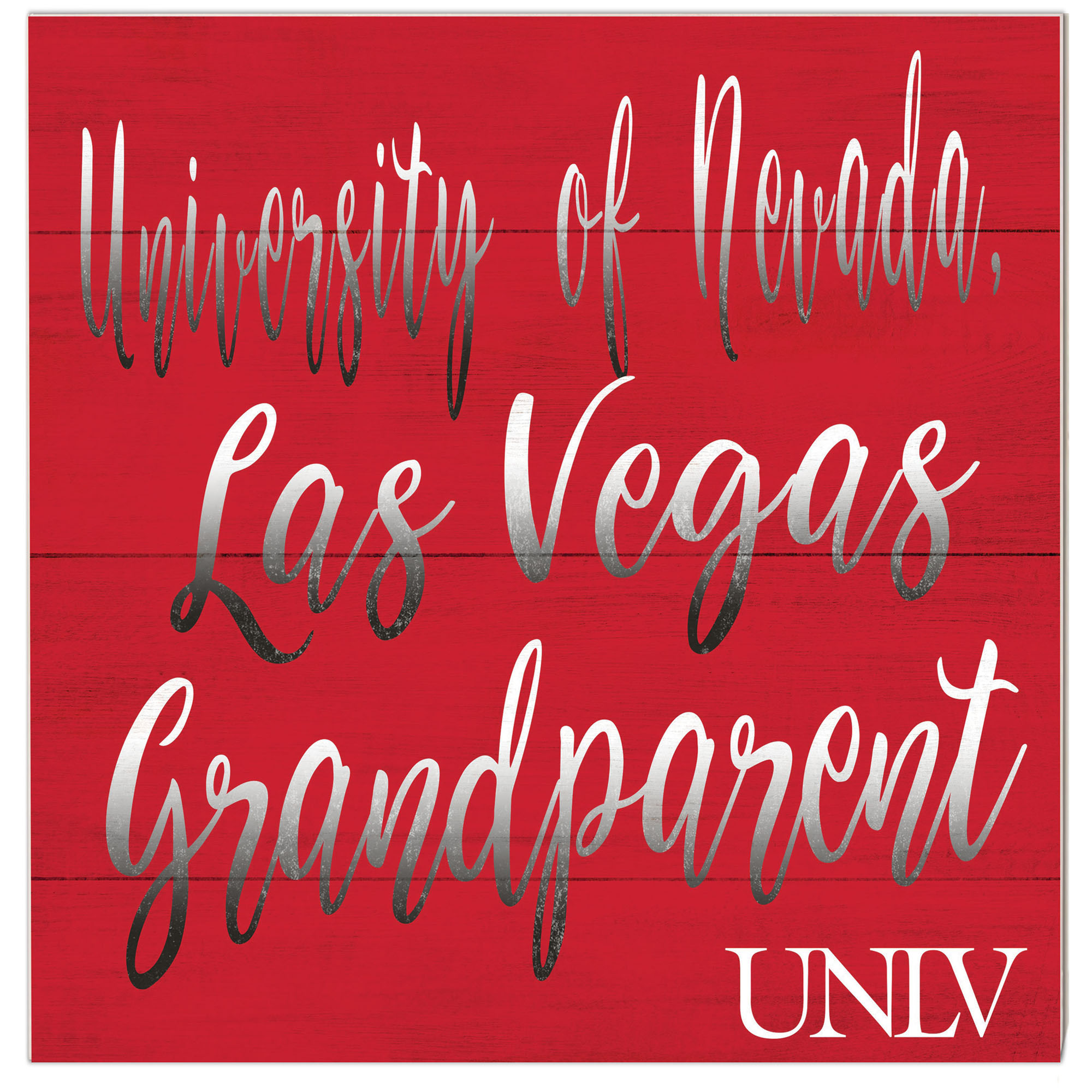 UNLV Rebels 10'' x 10'' Grandparent Plaque