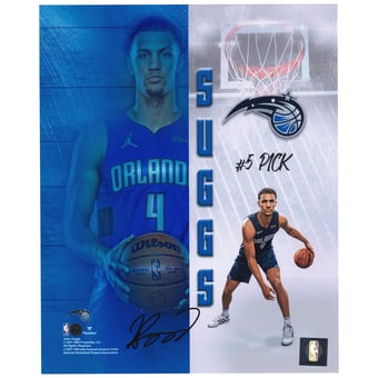 Jalen Suggs Orlando Magic Autographed 8" x 10" Rookie Photoshoot Photograph