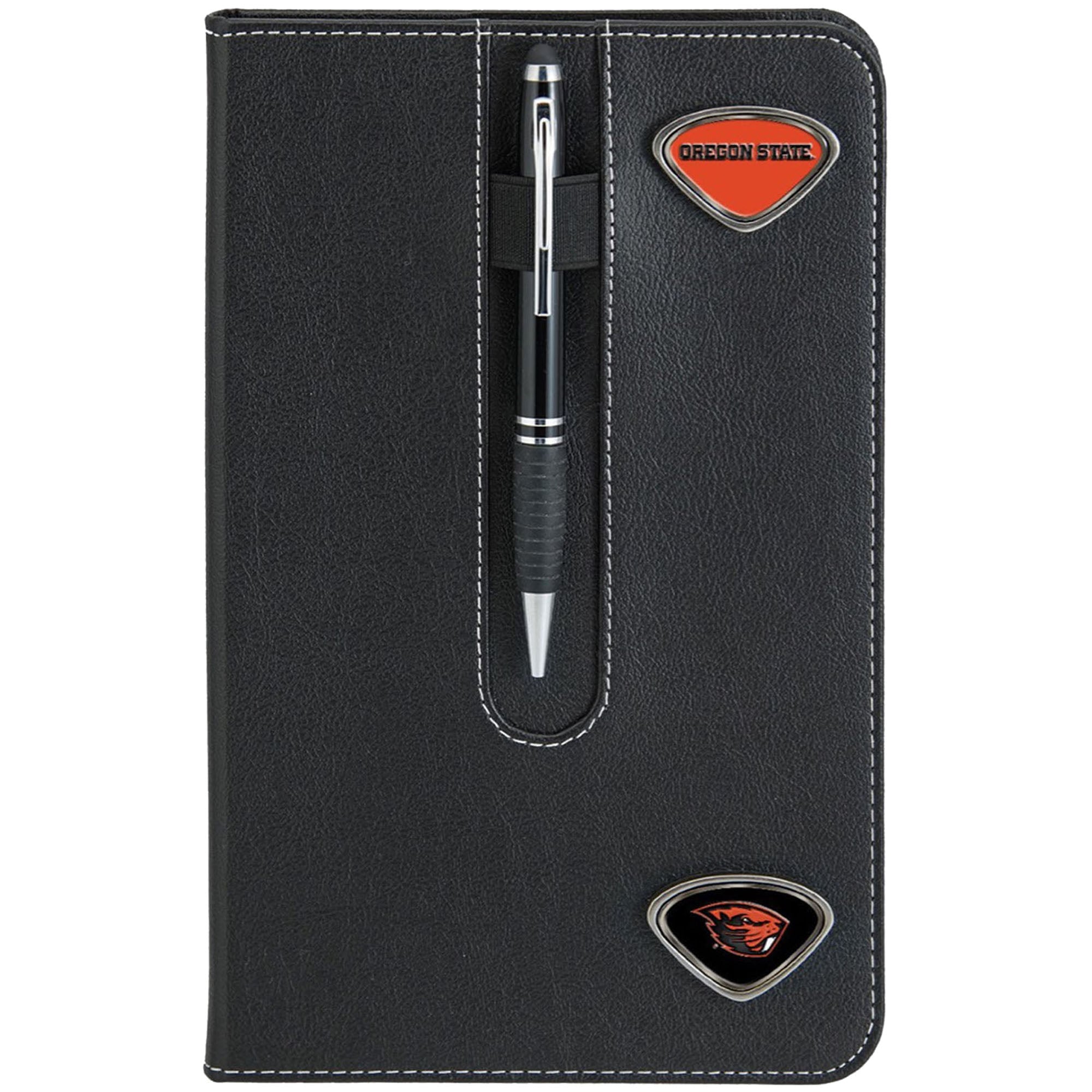 Black Oregon State Beavers Business Notebook