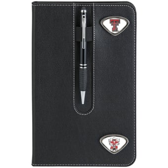 Black Texas Tech Red Raiders Business Notebook