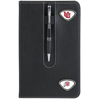 Black Utah Utes Business Notebook