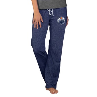 Women's Concepts Sport Navy Edmonton Oilers Quest Knit Pants