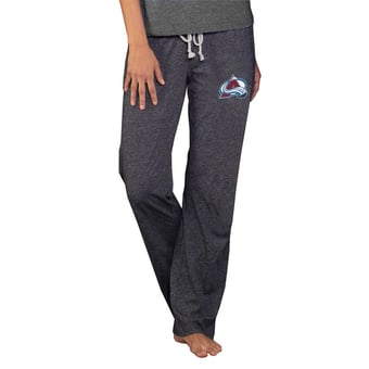 Women's Concepts Sport Charcoal Colorado Avalanche Quest Knit Pants