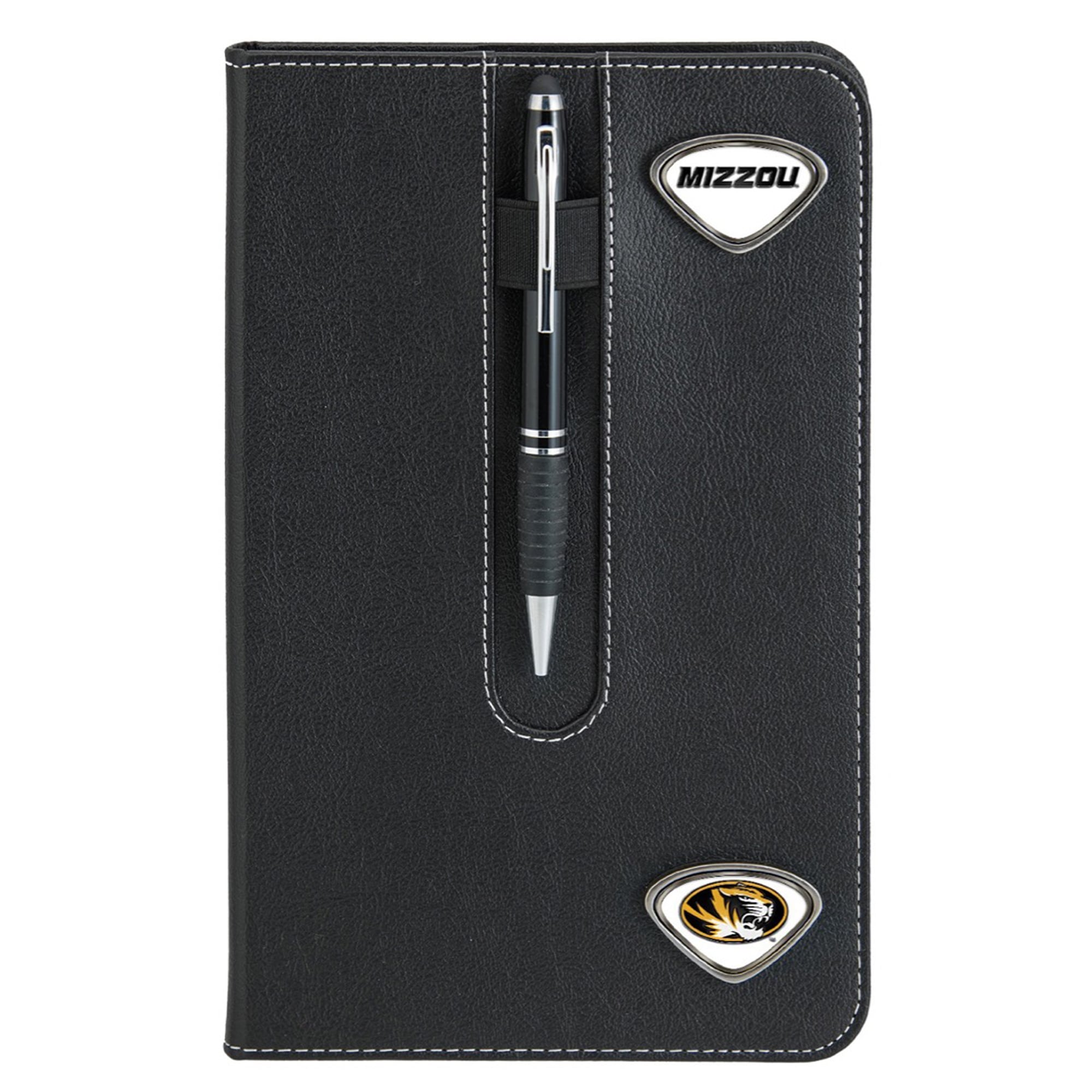 Black Missouri Tigers Business Notebook
