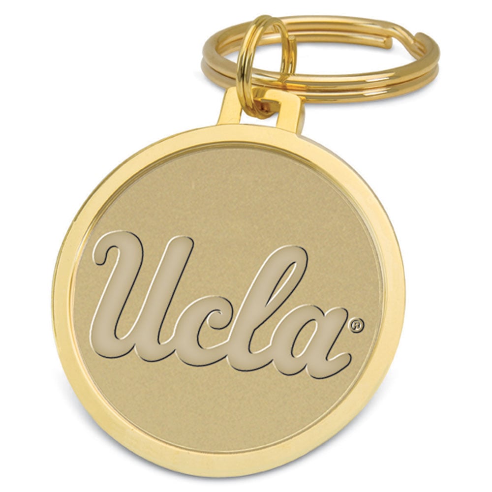 Gold UCLA Bruins Team Logo Split-Wire Key Ring