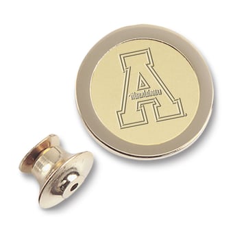 Men's Gold Appalachian State Mountaineers Lapel Pin