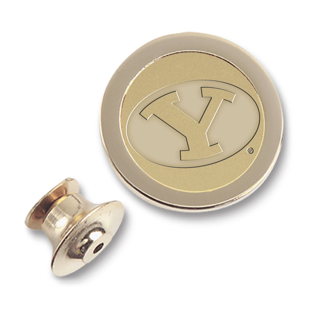 Men's Gold BYU Cougars Lapel Pin
