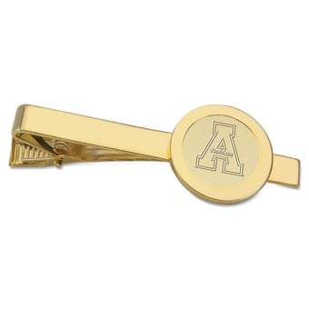 Men's Gold Appalachian State Mountaineers Tie Bar