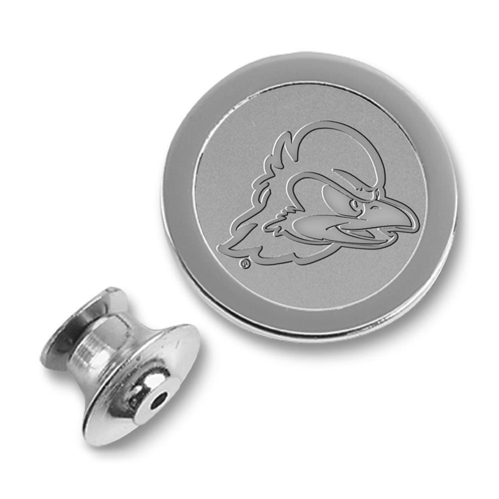 Men's Silver Delaware Fightin' Blue Hens Lapel Pin