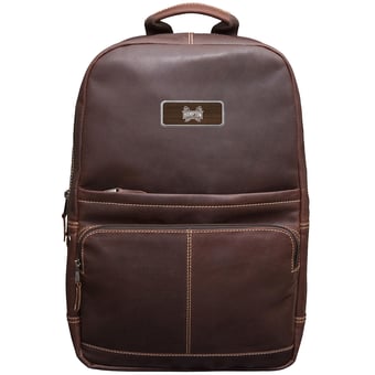 Brown Hampton Pirates Logo Plate Kannah Canyon Backpack