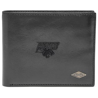 Men's Fossil Clark Atlanta University Panthers Ryan RFID Flip ID Bi-Fold Wallet