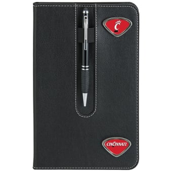 Black Cincinnati Bearcats Business Notebook