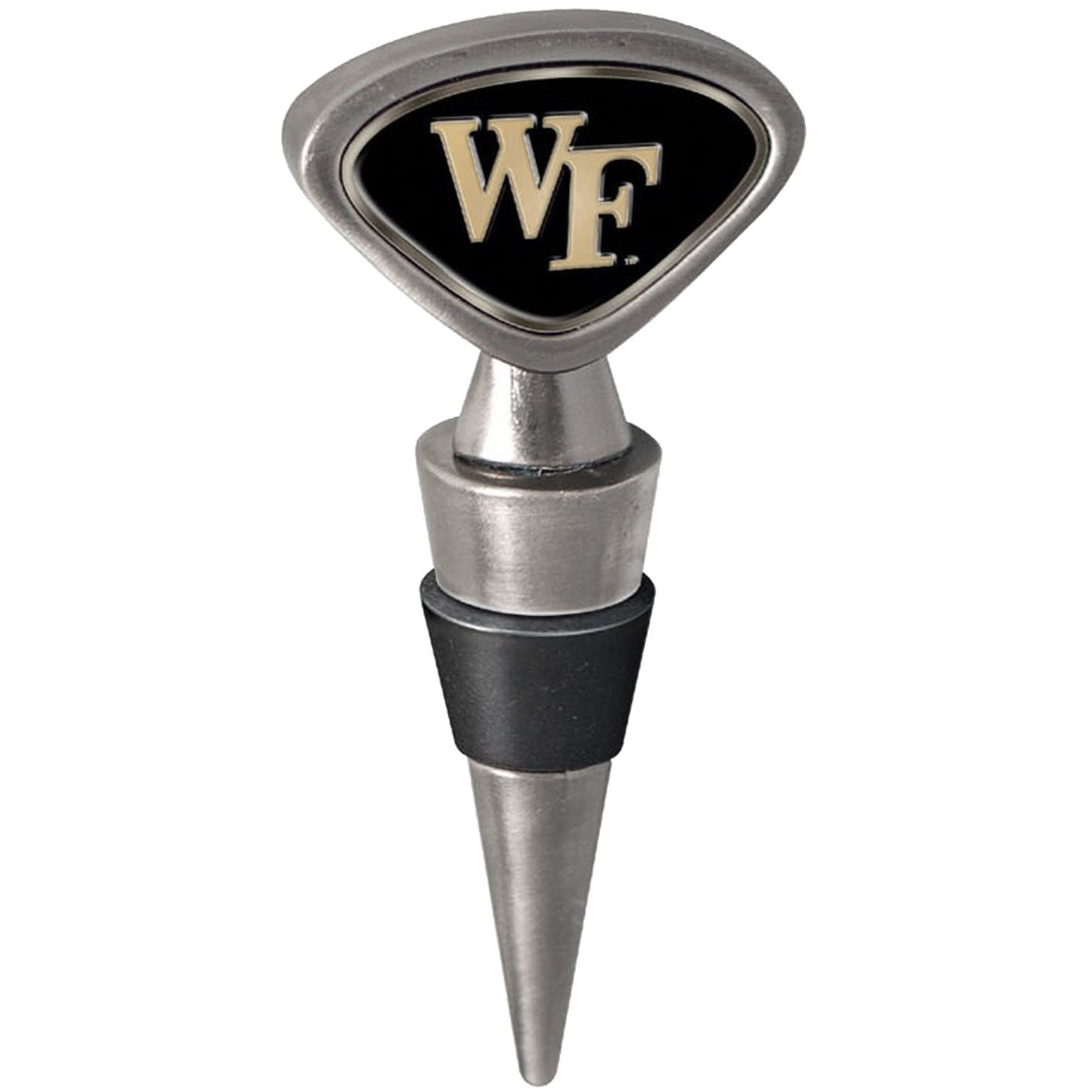 Silver Wake Forest Demon Deacons Wine Stopper