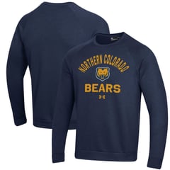 Men's Under Armour Navy Northern Colorado Bears All Day Fleece Pullover Sweatshirt
