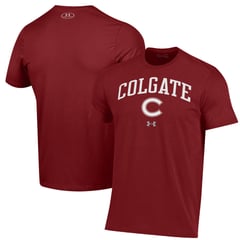 Men's Under Armour Maroon Colgate Raiders Arch Over Performance T-Shirt