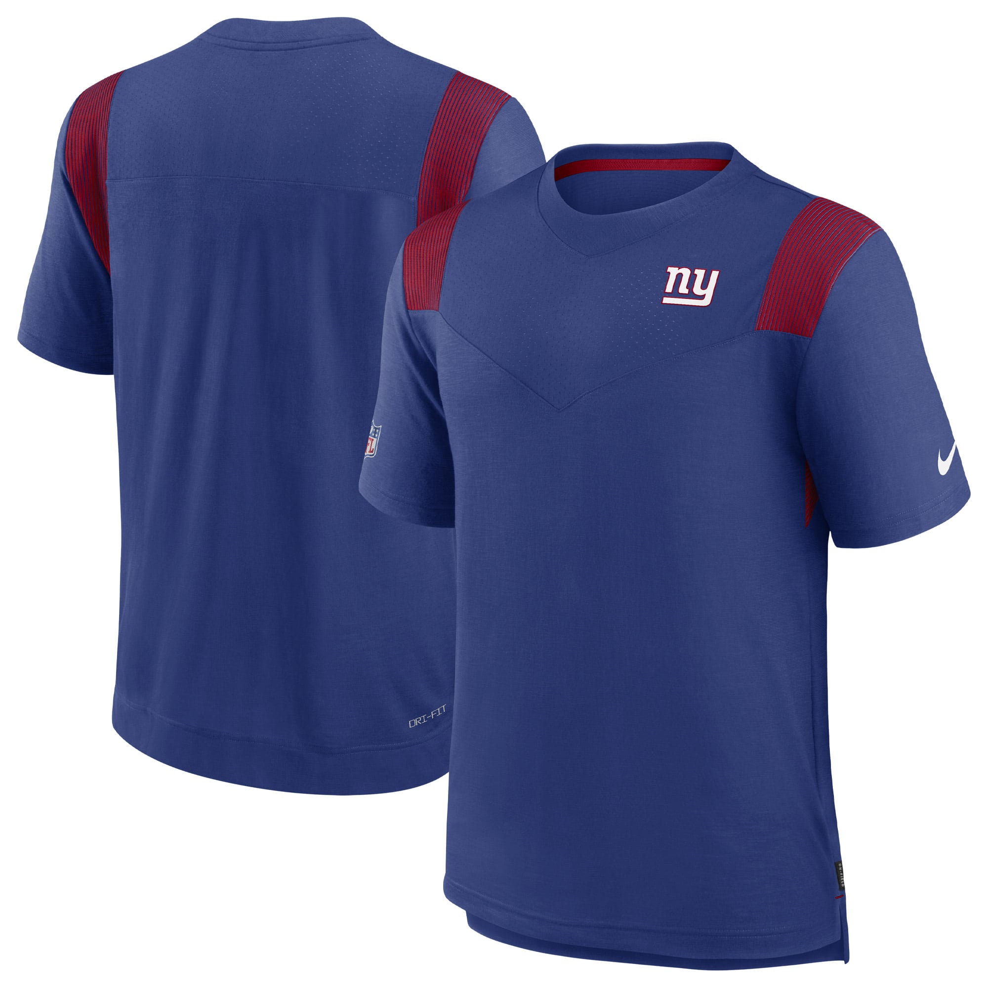 Men’s Nike Royal New York Giants Sideline Tonal Logo Performance Player T-Shirt Men’s Nike Royal New York Giants Sideline Tonal Logo Performance Player T-Shirt