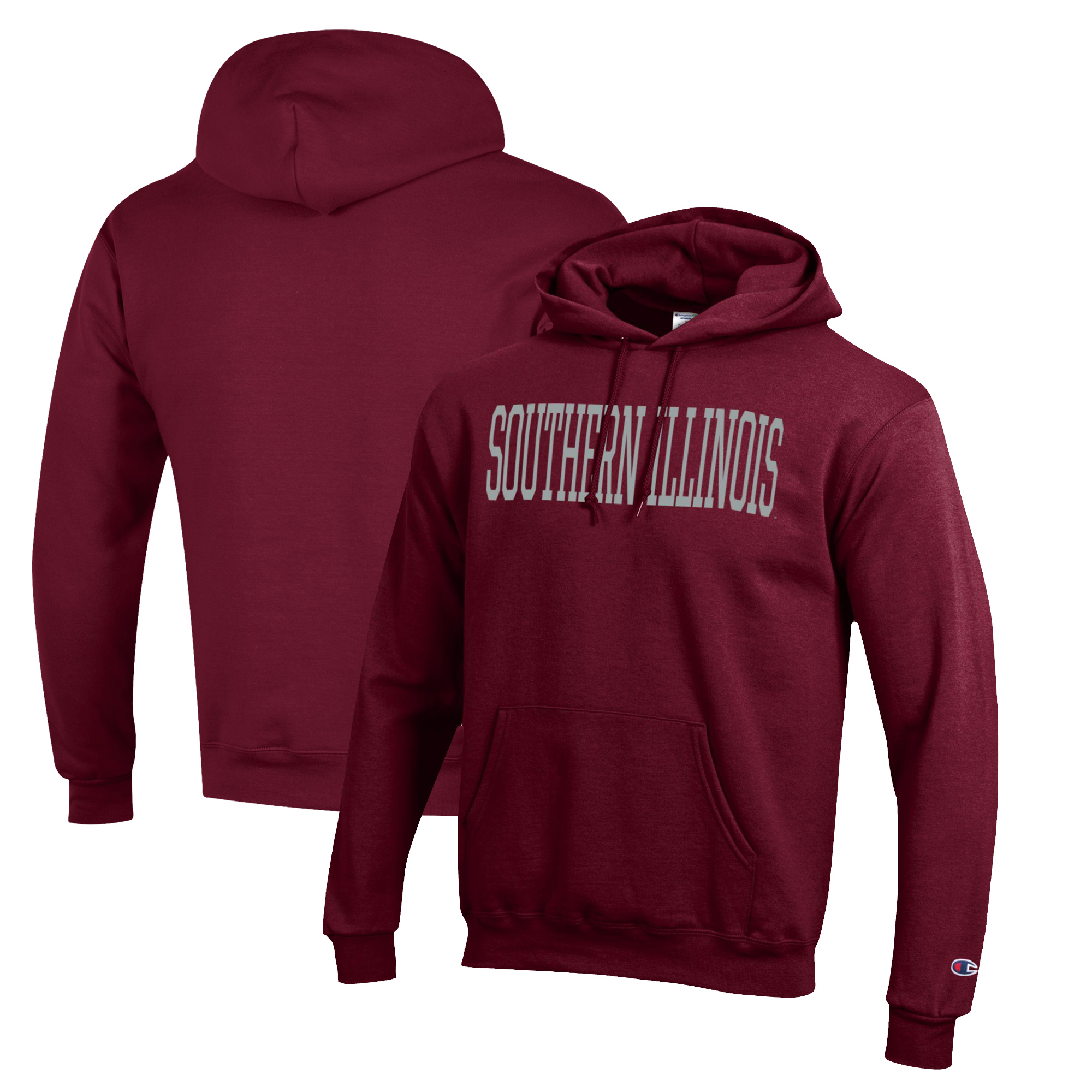 Men’s Champion Maroon Southern Illinois Salukis Eco Powerblend Pullover Hoodie Men’s Champion Maroon Southern Illinois Salukis Eco Powerblend Pullover Hoodie