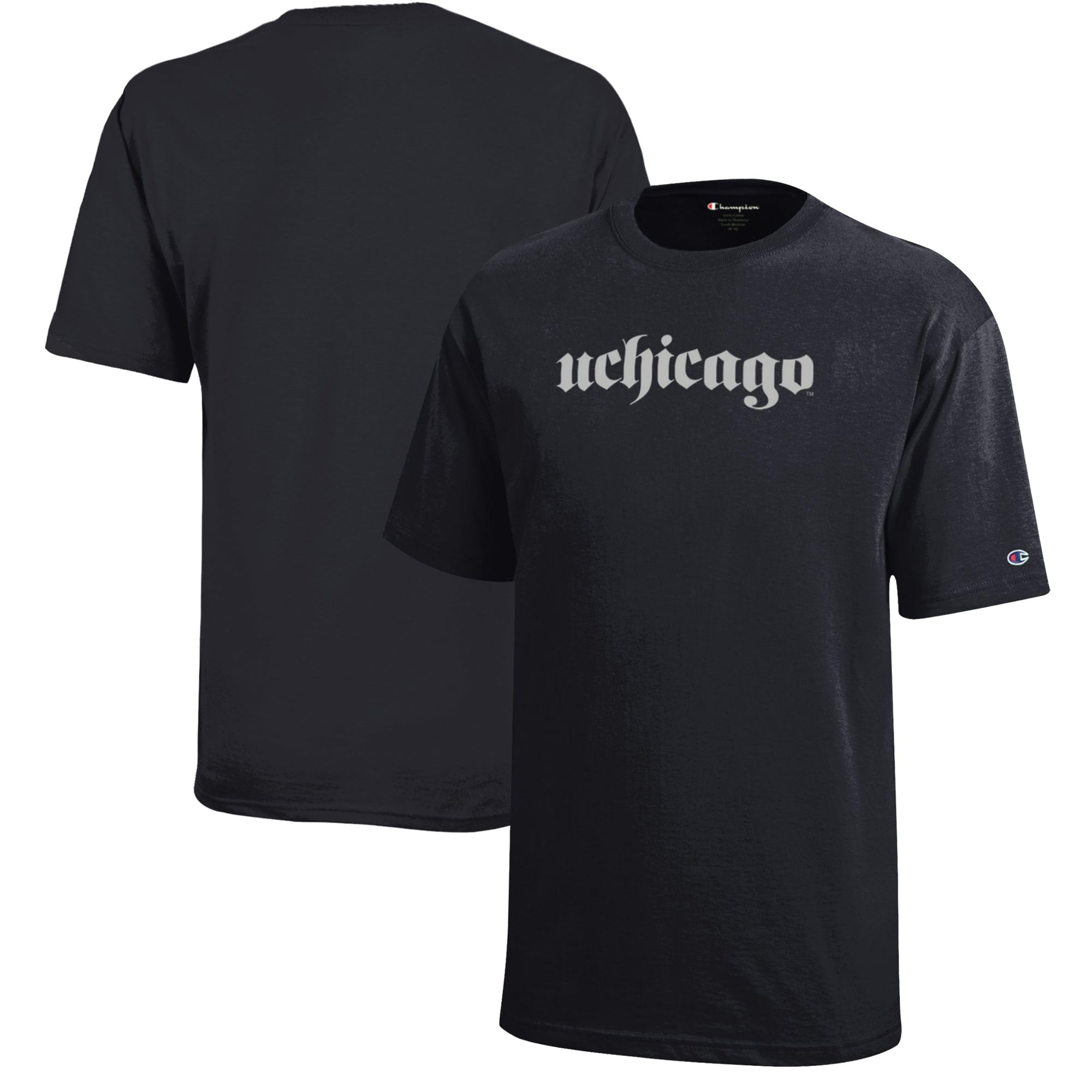Youth Champion Black Chicago Maroons Jersey T-Shirt