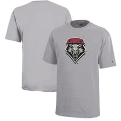 Youth Champion Gray New Mexico Lobos Jersey T-Shirt