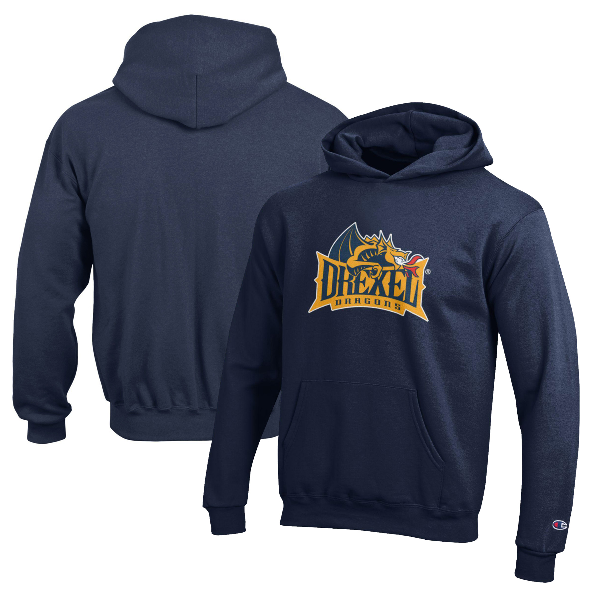 Youth Champion Navy Drexel Dragons Eco Powerblend Pullover Hoodie Youth Champion Navy Drexel Dragons Eco Powerblend Pullover Hoodie