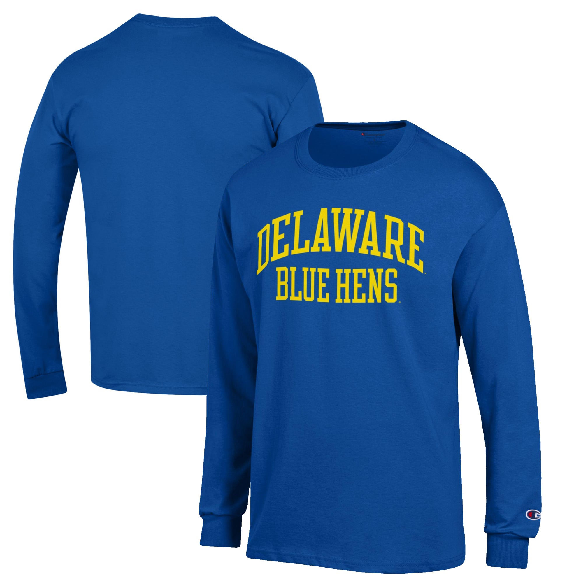 Men's Champion Royal Delaware Fightin' Blue Hens Jersey Long Sleeve T-Shirt