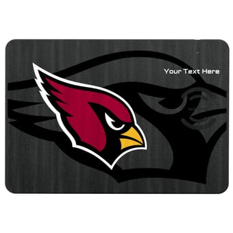 Keyscaper Arizona Cardinals Personalized 15W Fast Wireless Charger and Mouse Pad