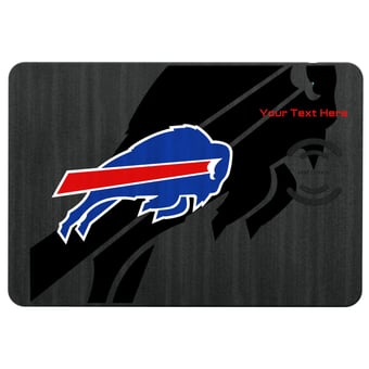 Keyscaper Buffalo Bills Personalized 15W Fast Wireless Charger and Mouse Pad