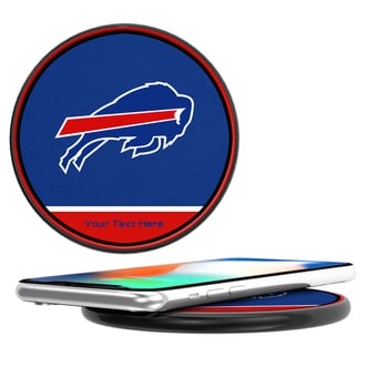 Keyscaper  Buffalo Bills Personalized 15 Watt Wireless Induction Charger