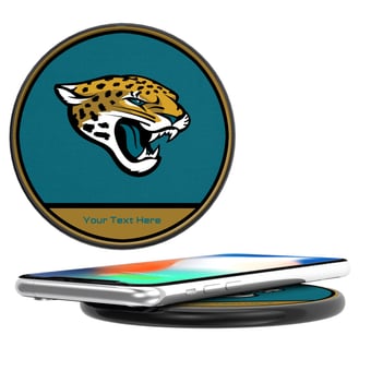 Keyscaper  Jacksonville Jaguars Personalized 15 Watt Wireless Induction Charger